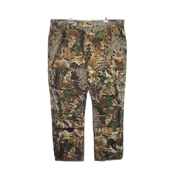 Vintage WALLS Advantage Timber Camouflage Pants Mens Size 44 Double Knee Hunting - Picture 1 of 12